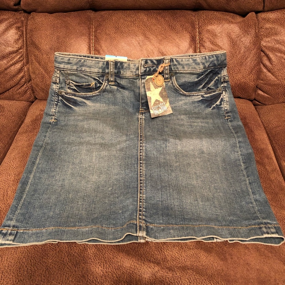 Converse Denim Skirt